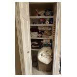 Contents of Closet, Nice Towels, King Sheets