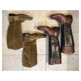 Frye Suede & Vince Camuto Leather Boots Size 10