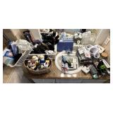 Contents of Bathroom, Hairstyling Tools & More