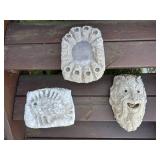 Wall Hanging Garden Sculpture Set of 3