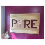 Pure Michigan Copper/Wood Art