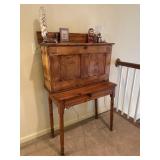 Antique Plantation Drop Front Secretary Desk