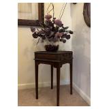 Unique Antique Small Side Top Table with Drawers