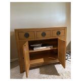 Entertainment Cabinet & Samsung DVD Player