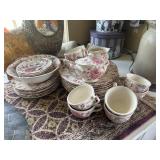 Johnson Brothers Floral China Set