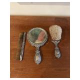 Gotham Sterling Silver Vanity Set