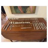 44 pcs Sterling Silver Flatware Set