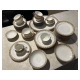Moritz Zdekauer Porcelain Dinnerware Set 74 piece
