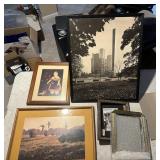 Framed Art & Empty Frames