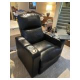 Power Recliner Theater Chair w/ Cup Holders
