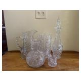 Collection of Antique Cut Crystal