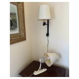 2 Wrought Iron Wall Lamp Sconces