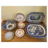 Buffalo Pottery, Lusterware, Blue Willow & More