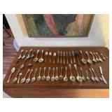 49 pcs of Sterling Flatware