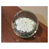 Signed Murano Glass Paperweight