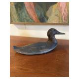 Antique Leather Duck Decoy