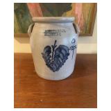 19th C. J. Shepard Jr. Geddes NY 2 Gallon Crock