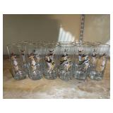 Set of 12 Depler Christmas Glasses