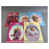 5 Goldem Books Barbie Paper Doll Books