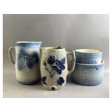 Ceramic Pottery Pitchers and Bowls