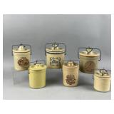 Vintage Schuler Stoneware Cheese Crocks & More