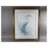 Framed/Numbered/Signed "Great Egret"