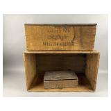 Antique/Vintage Wooden Boxes