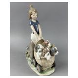 Vintage Lladro "Litter of Fun" Figurine