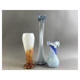 Hand Blown Glass Vases