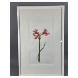 Framed/Signed/# "Flighty" by Helen Hanson