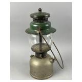 Vintage Coleman 242B with Pyrex Globe Lantern