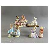 Beatrix Potters, Royal Doulton, Porcelain Figures