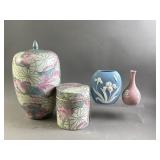 Vtg Chinese Ceramic Vases & More