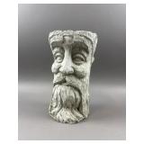 Concrete Tree Man Head Statue