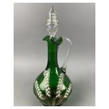 Antique Victoria Mary Gregory Decanter