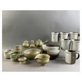 Japanese Style Stoneware Tea Set & More