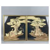 Set of Vtg Bernard Printing Co. Geisha Girl Prints