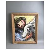 Framed & Signed Che Duran Oil Painting
