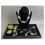 Signed Vtg Costume Jewelry Berebi & More