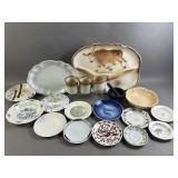 Vtg Decorative Dishes & More Lot