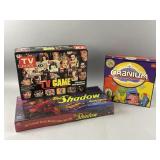 Vtg Gameboards TV Guide Game & More