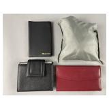 Black Genuine Leather Wallet & More