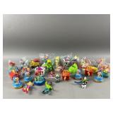 Lot of Vtg Happy Meal Toys & More