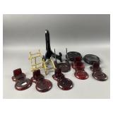 Hold-rite Vtg Cup & Saucer Display Stand & More