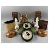 Buttons, Clocks, & More Decor