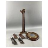 Antique Cast Iron Cobbler Shoe Anvil Forms/More