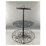 3-Tier Black Wire Cupcake/Dessert Display