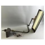 Vtg Industrial Desk Lamp