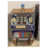 Vtg Harrahï¿½s Bally Dollar Slot Machine