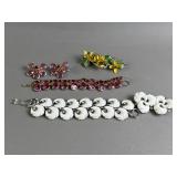 Lisner & More Signed Vtg Costume Jewelry Sets